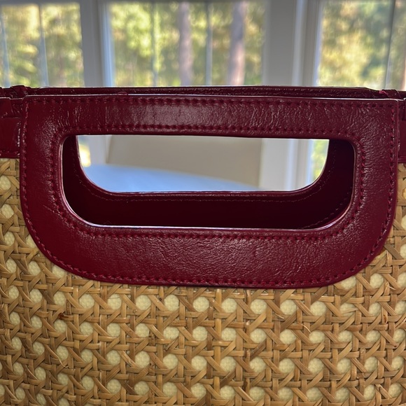 Elaine Turner Cane Woven Patent Leather Bag - Picture 13 of 13